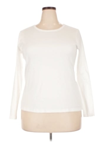 St. John's Bay Long Sleeve T-Shirt (view 1)