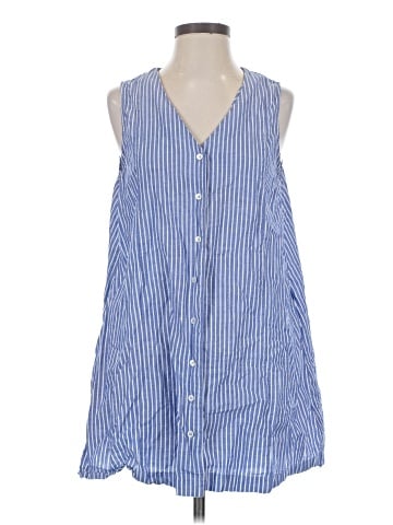 Heritage Sleeveless Button-Down Shirt (view 1)