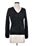 Charter Club Metallic Black Pullover Sweater Size S (petite) - photo 1