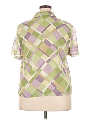 Alfred Dunner Short Sleeve Blouse (view 2)