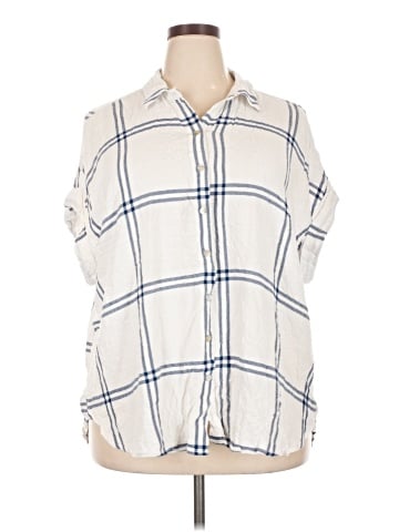 Jane and Delancey 3/4 Sleeve Button-Down Shirt (view 1)