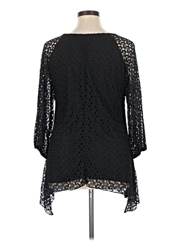 Roz & Ali 3/4 Sleeve Blouse (view 2)