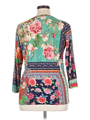 Citron 3/4 Sleeve Blouse (view 2)