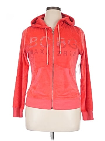 BCBGMAXAZRIA Zip Up Hoodie (view 1)