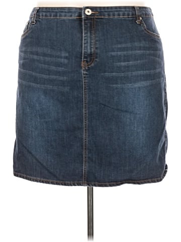Baccini Denim Skirt (view 1)