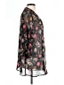 Xhilaration 100% Polyester Black Kimono Size L - photo 4