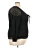 Torrid 100% Nylon Black Long Sleeve Top Size 3X Plus (3) - photo 4