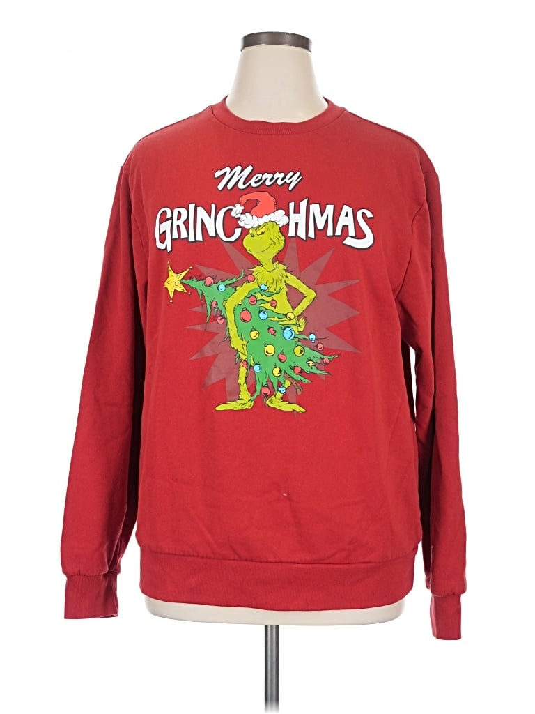 Pre-owned Dr. Seuss Sweatshirt In Red