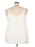 Torrid 100% Polyester Ivory Sleeveless Blouse Size 3X Plus (3) - photo 2