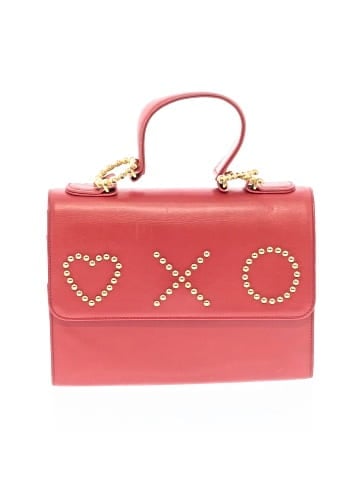 Moschino Leather Satchel (view 1)