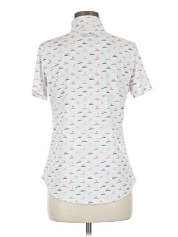 Straight Down Short Sleeve Blouse (view 2)