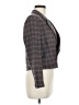 Pendleton 100% Virgin Wool Plaid Gray Wool Blazer Size 8 Petite - photo 4