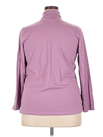 Roaman's 3/4 Sleeve Top (view 2)