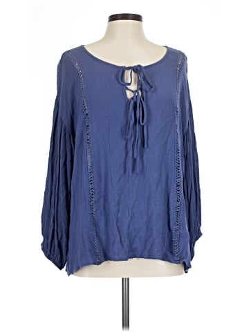 Indigo Thread Co. Long Sleeve Blouse (view 1)