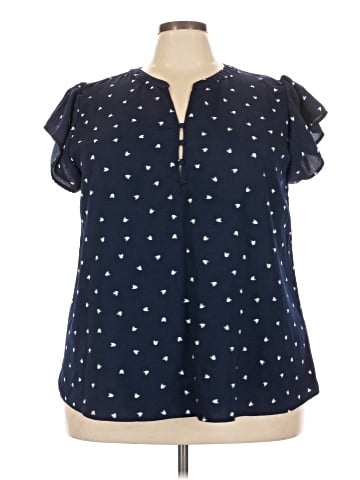 Perch by Blu Pepper Short Sleeve Blouse (view 1)