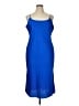 Express Solid Blue Cocktail Dress Size XL - photo 1