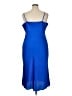 Express Solid Blue Cocktail Dress Size XL - photo 2