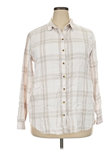 Jachs Girlfriend Long Sleeve Button-Down Shirt (view 1)