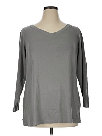 Isaac Mizrahi LIVE! 3/4 Sleeve T-Shirt (view 1)
