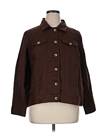 Coldwater Creek 3/4 Sleeve Button-Down Shirt (view 1)
