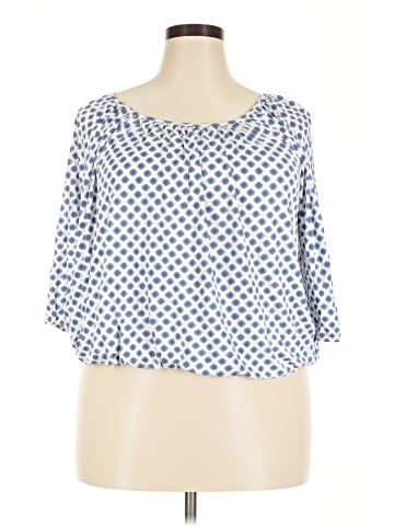 MICHAEL Michael Kors 3/4 Sleeve Blouse (view 1)
