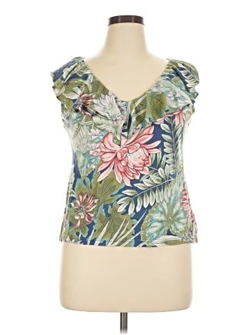 Chaps Sleeveless Blouse (view 1)