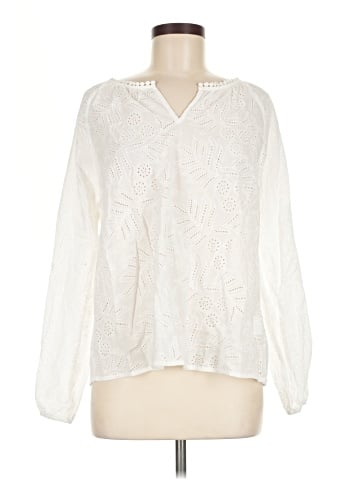 Solitaire Long Sleeve Blouse (view 1)