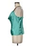 L'Agence 100% Polyester Teal Sleeveless Blouse Size Med (2) - photo 5