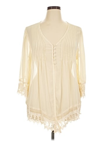Adiva 3/4 Sleeve Blouse (view 1)