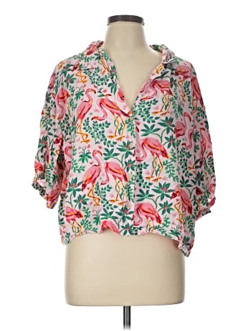 Printfresh 3/4 Sleeve Blouse
