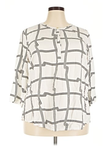 Liz Claiborne 3/4 Sleeve Blouse (view 1)