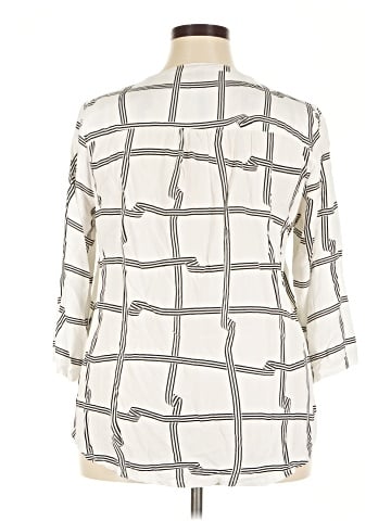 Liz Claiborne 3/4 Sleeve Blouse (view 2)