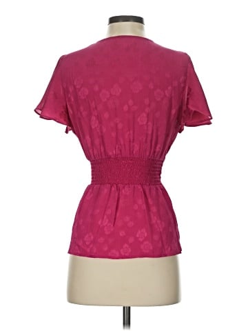 Max Studio Short Sleeve Blouse (view 2)