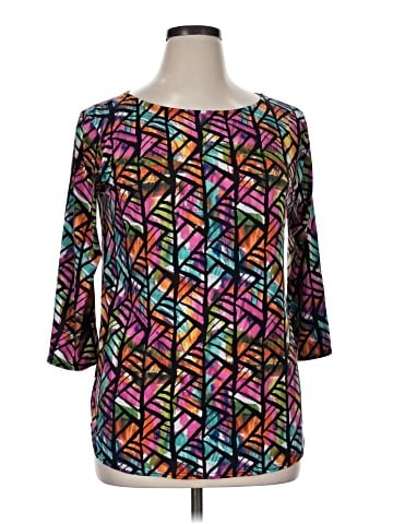 Peck & Peck 3/4 Sleeve T-Shirt (view 1)