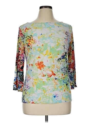 Peck & Peck 3/4 Sleeve T-Shirt (view 1)