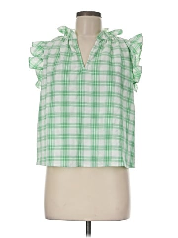Olivaceous Sleeveless Blouse (view 1)