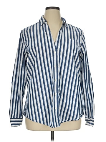 Gap Long Sleeve Button-Down Shirt (view 1)