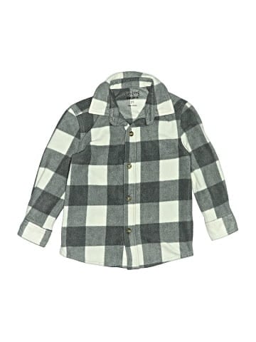 Jumping Beans Long Sleeve Button-Down Shirt (view 1)