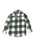 Jumping Beans 100% Polyester Checkered-gingham Gray Long Sleeve Button-Down Shirt Size 2T - photo 1