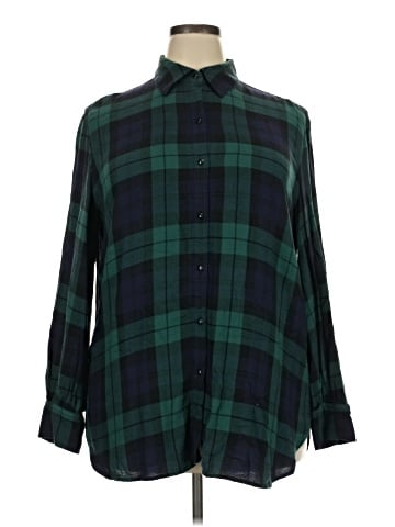 Chaps Long Sleeve Button-Down Shirt (view 1)