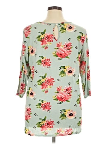 Loveappella 3/4 Sleeve Blouse (view 2)