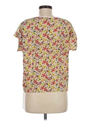 Language Short Sleeve Blouse (view 2)