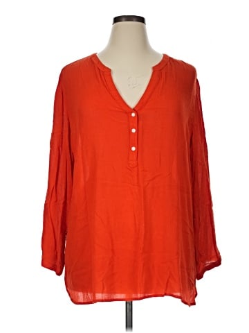 Old Navy 3/4 Sleeve Blouse (view 1)
