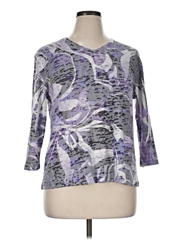 Jess & Jane 3/4 Sleeve T-Shirt (view 1)