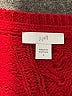J.Jill 100% Polyester Red Pullover Sweater Size L - photo 4