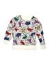 Hanna Andersson Print White Pullover Sweater Size 5 - photo 1