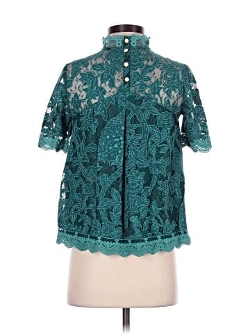 HD in Paris Short Sleeve Blouse (view 2)