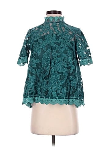 HD in Paris Short Sleeve Blouse (view 1)