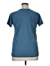 Athleta 100% Nylon Blue Short Sleeve Top Size 1X - photo 2