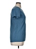 Athleta 100% Nylon Blue Short Sleeve Top Size 1X - photo 4